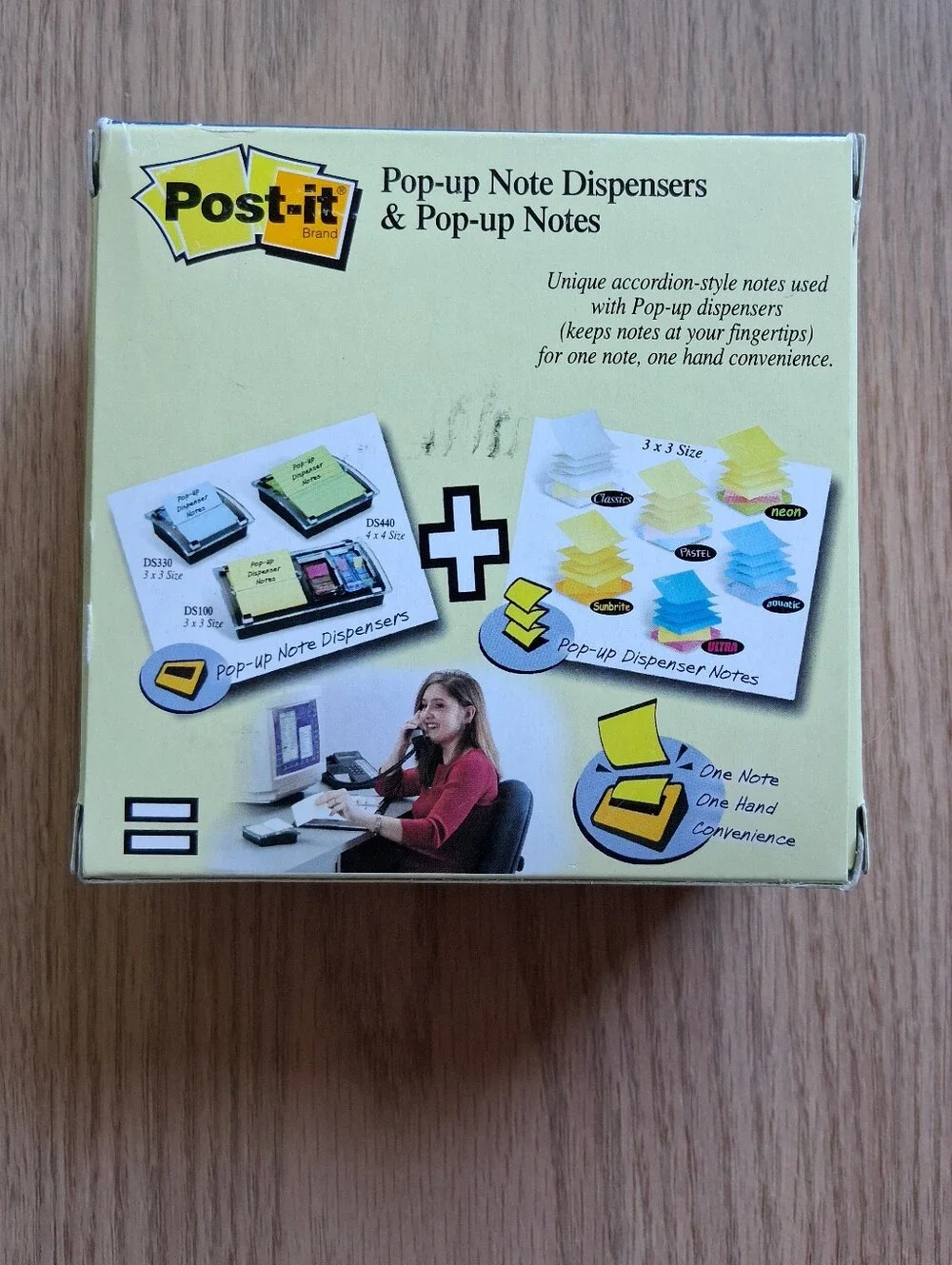 Post It Pop Up Note Dispenser